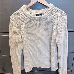 Quince Women's Knit Sweater in Cream